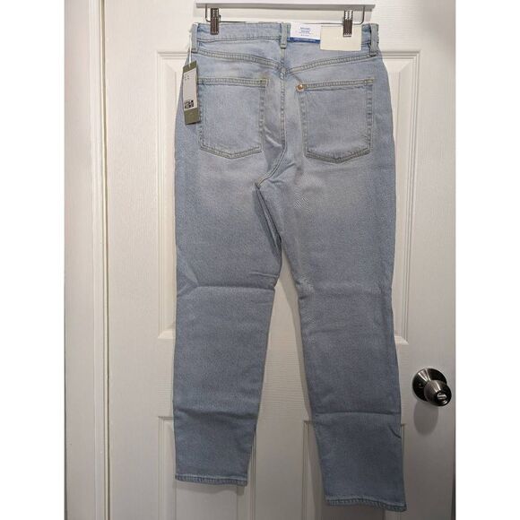 H&M Ultra high waist mom jeans Size 8 - Picture 2 of 6